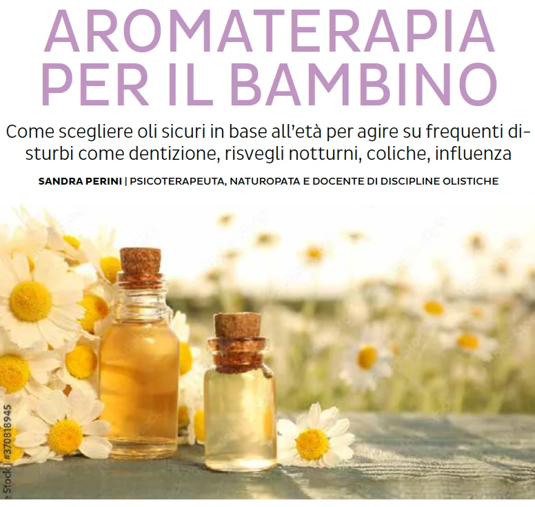 Aromaterapia per il bambino