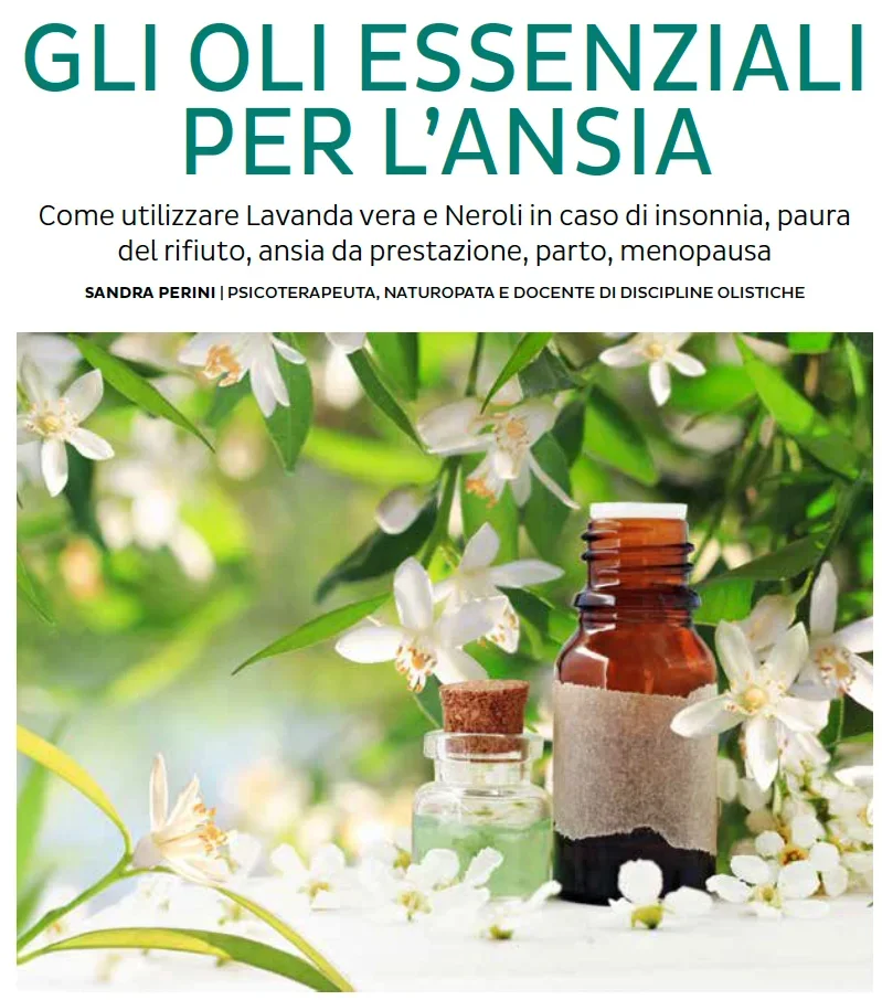 Gli oli essenziali per l’ansia
