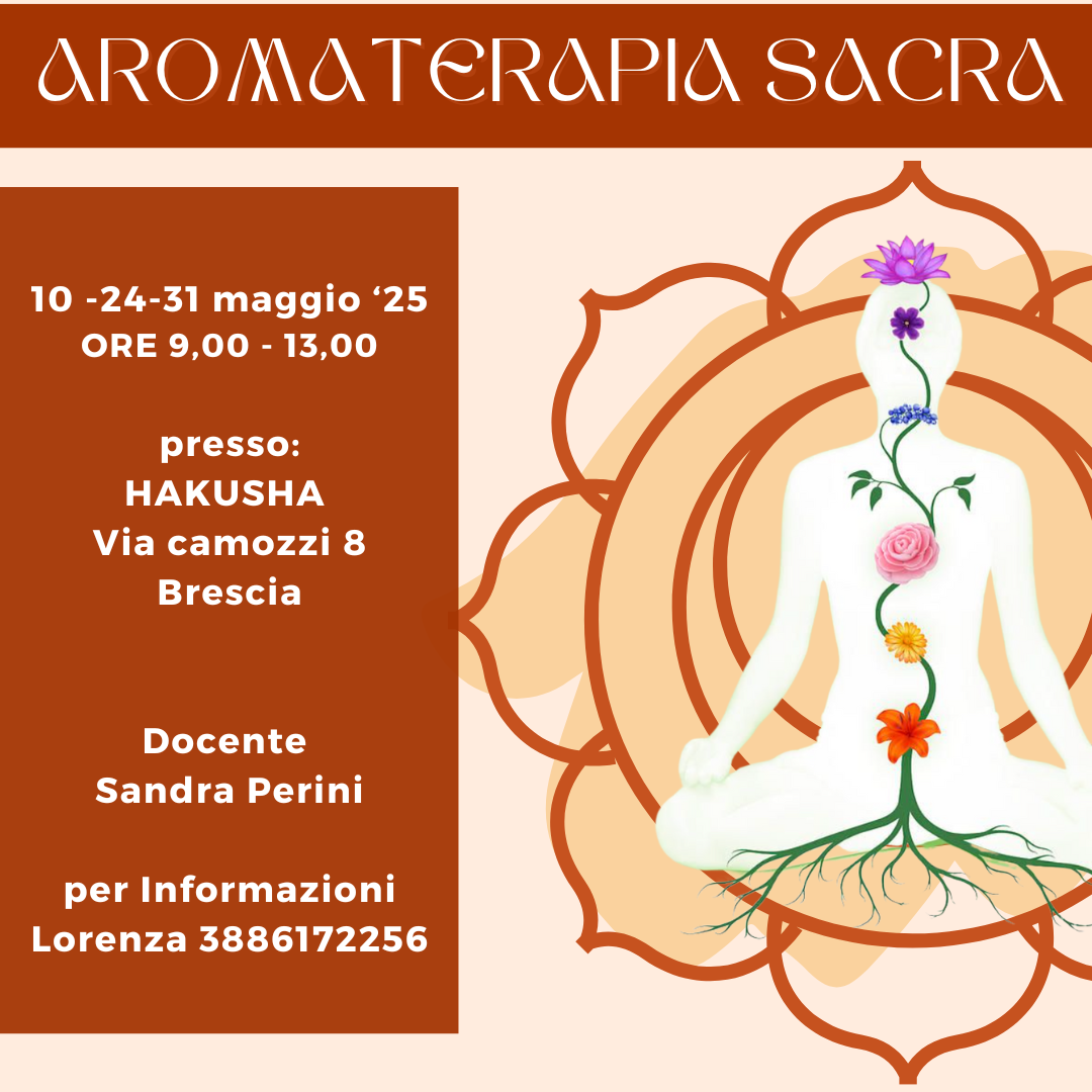 Corso Aromaterapia e Chakra 2026