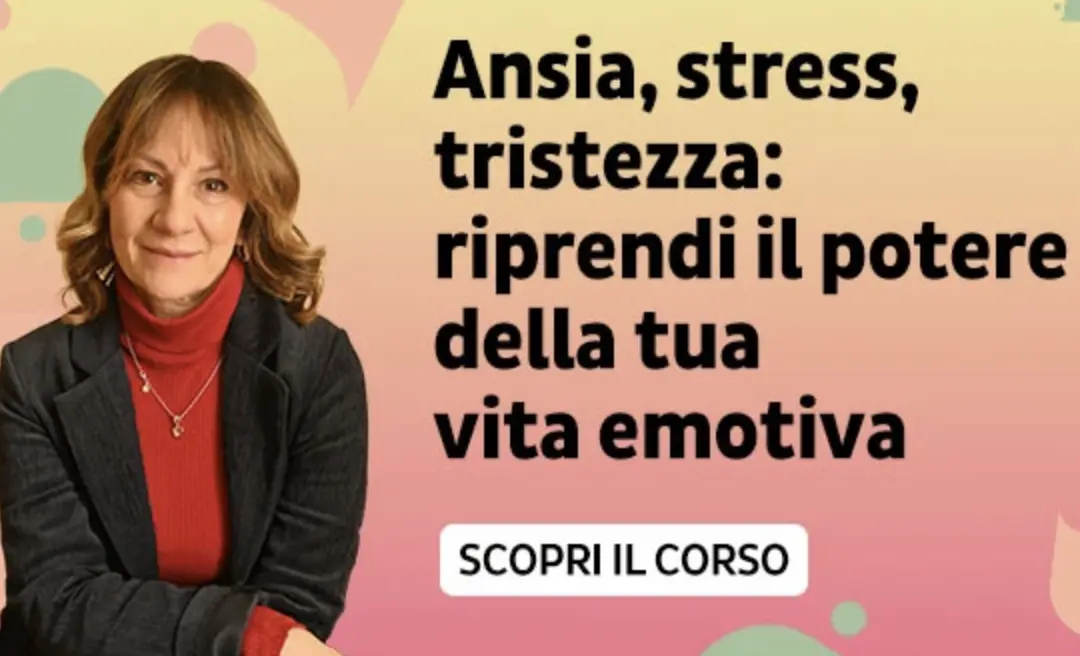 Corso online ansia, stress, tristezza 2026